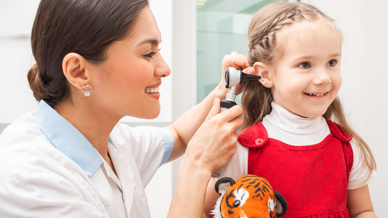 Can a child with hearing loss talk